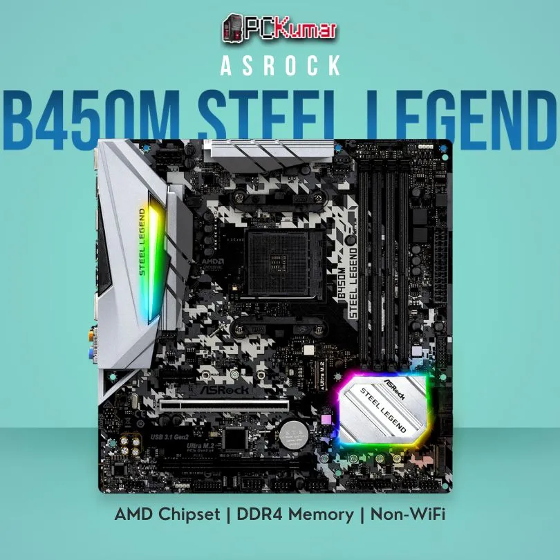 ASROCK B450M STEEL LEGEND