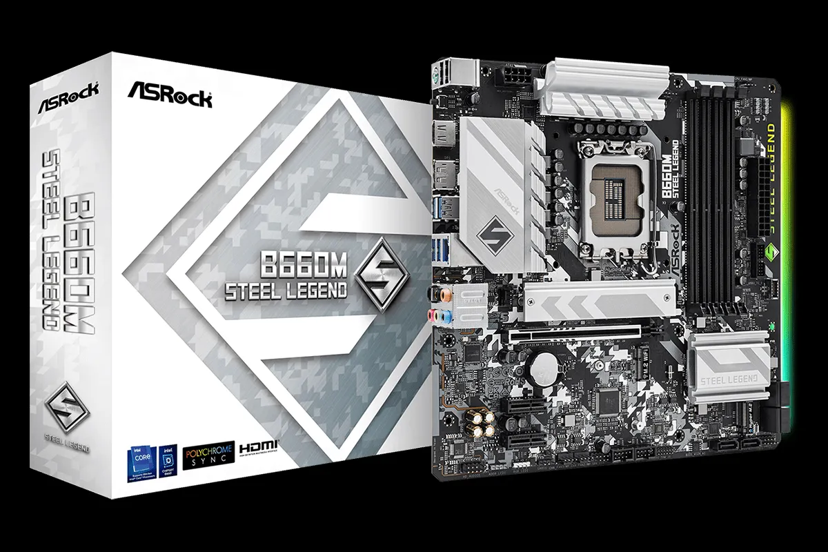 ASRock B660M Steel Legend Motherboard