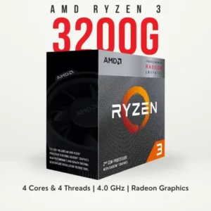 AMD Ryzen 3 3200G 4 core and 4 threads AM4 Platform Vega Graphics
