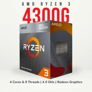 AMD Ryzen 3 4300G 4 Cores and 8 threads AM4 With vega Graphics