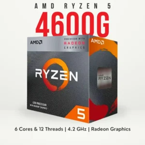 AMD Ryzen 5 4600G 6 Core and 12 Threads AM4 with Vega Graphics