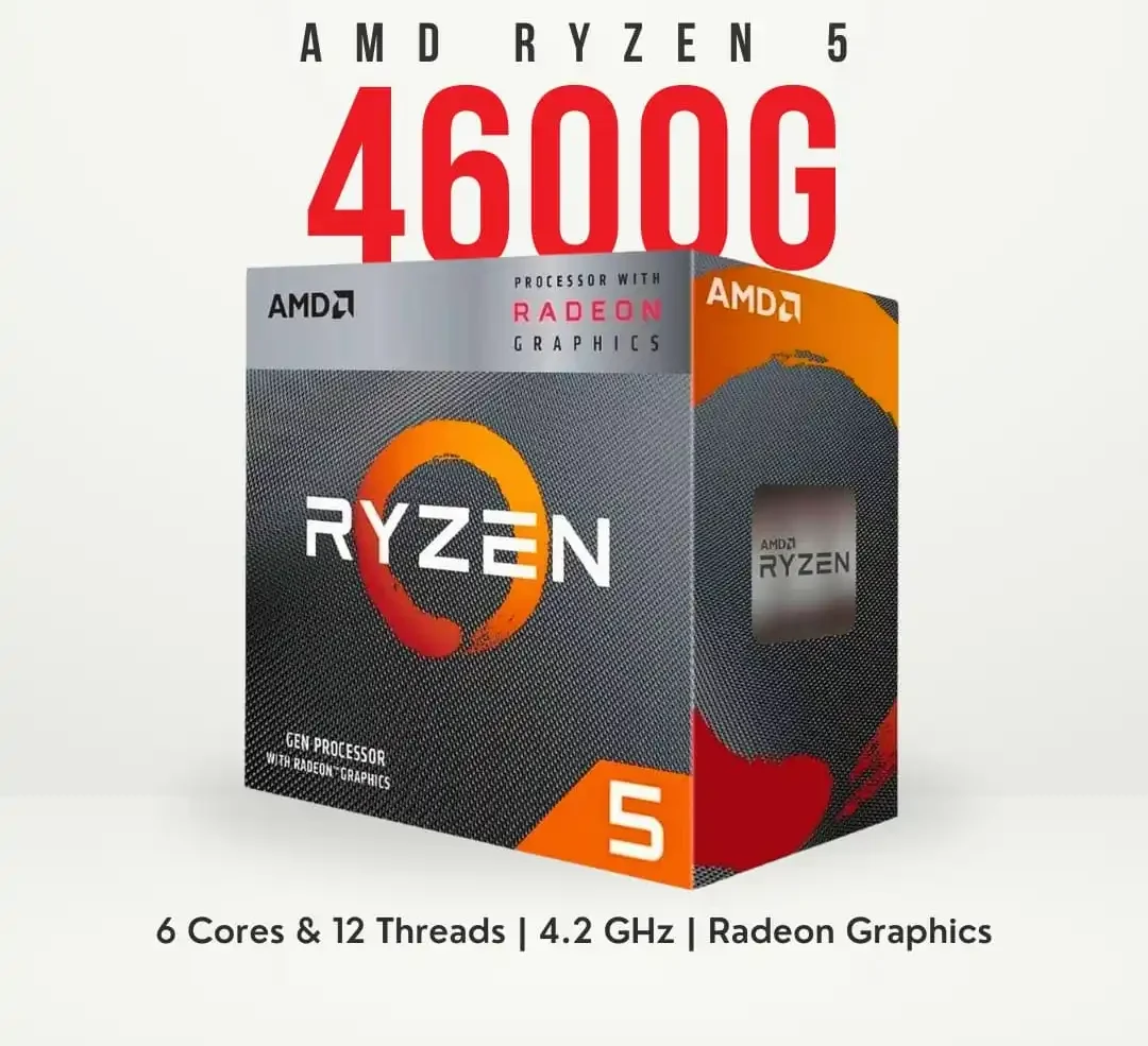 AMD Ryzen 5 4600G 6 Core and 12 Threads AM4 with Vega Graphics