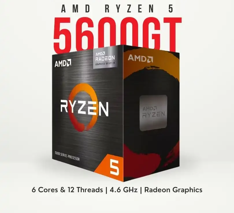 AMD Ryzen 5 5600GT 6 Cores and 12 Threads AM4 with Vega Graphics