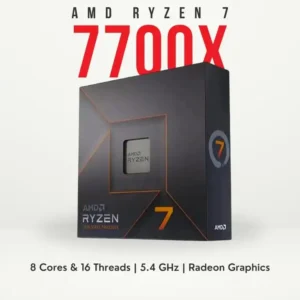 AMD Ryzen 7 7700X 8 Cores & 16 Threads AM5 Platform Unlocked Chip